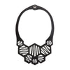 Honeycomb Recycled Rubber Necklace-0