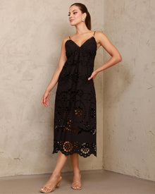  Summer Eyelet Maxi Dress-0