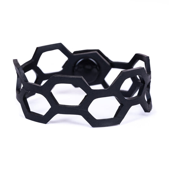 Belinda Geometric Thin Inner Tube Bracelet-0
