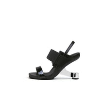  Artistic Glow Ankle Strap Pivot Heel Sandals-0