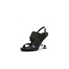 Artistic Glow Ankle Strap Pivot Heel Sandals-1