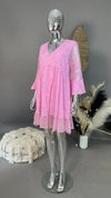 Sally Lace Smock Dress