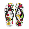 Joan Miro Peces de Colores (Colorful Fish) Artwork Flip-Flops-0