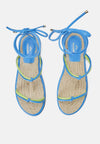 Mangará Urucum Womens Leather LACE-UP SANDALS-1