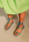 Mangará Urucum Womens Leather LACE-UP SANDALS-3